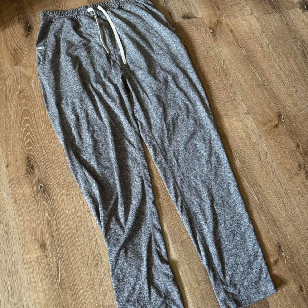 Vuori Pants Men's Gray‎ Ponto Performance Jogger V418 Size M